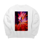 lindalinのパワー Big Crew Neck Sweatshirt