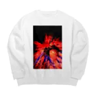 lindalinのパワー Big Crew Neck Sweatshirt