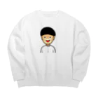 ツンデレボーイズの現代病 Big Crew Neck Sweatshirt