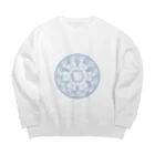 清水ゆかりの魔法陣〜青〜 Big Crew Neck Sweatshirt