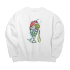 タチマチトリコのパフェのトリコ Big Crew Neck Sweatshirt