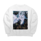 ko_ko_no_kaの波 2 Big Crew Neck Sweatshirt