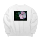 ふびらい飯のお花フィルム Big Crew Neck Sweatshirt