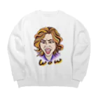 エムエヌのWOW Big Crew Neck Sweatshirt