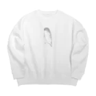 tsubasamoonのごまふあざらし Big Crew Neck Sweatshirt