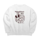 Piyocoloreの仲間ナカマ Big Crew Neck Sweatshirt