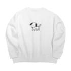 ととのうのohinu Big Crew Neck Sweatshirt