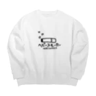 mogeta1771のヘビースモーカーさん Big Crew Neck Sweatshirt