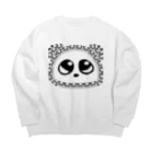 うまちいのパンダで描いてみパンダ Big Crew Neck Sweatshirt