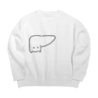 ねこやにわとりやの肝臓がニャンコ Big Crew Neck Sweatshirt