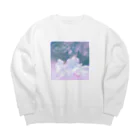 miraco.おんらいんのときめき流星群×ゆめりうむ Big Crew Neck Sweatshirt