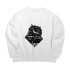 高円寺メタルめし のMETAL MESHI HACO  Big Crew Neck Sweatshirt