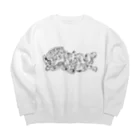 mono.の蛸 Big Crew Neck Sweatshirt