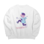 UNDER BLUE 購買部のJUMP! Big Crew Neck Sweatshirt