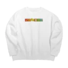 つみきハムショップのつみきハム横ロゴ Big Crew Neck Sweatshirt