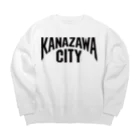 jimotyの金沢　KANAZAWA　カナザワシティ Big Crew Neck Sweatshirt