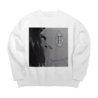 ひまわりのBig Crew Neck Sweatshirt