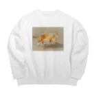 SU-KUの旅シリーズ　散歩 Big Crew Neck Sweatshirt