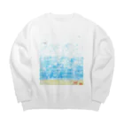 たなかあゆみのお店の2日目の朝 Big Crew Neck Sweatshirt