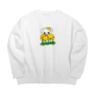 きたがわめぐみのおみせのたんぽぽとうさぎ Big Crew Neck Sweatshirt