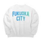 JIMOTO Wear Local Japanの福岡市 FUKUOKA CITY ビッグシルエットスウェット