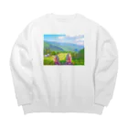 otakeの写真店の登山 Big Crew Neck Sweatshirt