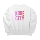 JIMOTOE Wear Local Japanの神戸市 KOBE CITY Big Crew Neck Sweatshirt