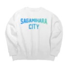 JIMOTO Wear Local Japanの相模原市 SAGAMIHARA CITY Big Crew Neck Sweatshirt