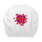 のぐちさきのblood cells〜血球〜 Big Crew Neck Sweatshirt