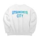 JIMOTOE Wear Local Japanの宇都宮市 UTSUNOMIYA CITY Big Crew Neck Sweatshirt