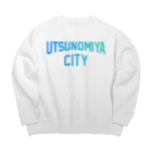 JIMOTOE Wear Local Japanの宇都宮市 UTSUNOMIYA CITY ビッグシルエットスウェット