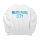 JIMOTOE Wear Local Japanの松山市 MATSUYAMA CITY Big Crew Neck Sweatshirt