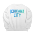 JIMOTO Wear Local Japanの市川市 ICHIKAWA CITY ビッグシルエットスウェット