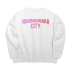 JIMOTOE Wear Local Japanの東大阪市 HIGASHI OSAKA CITY Big Crew Neck Sweatshirt