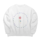 かつなりのhana Big Crew Neck Sweatshirt