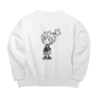 ガオショップのラクガキヒノマル Big Crew Neck Sweatshirt