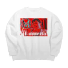 ダメだグッズ販売店のダメだぁグッズ Big Crew Neck Sweatshirt