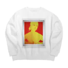 可愛い女の子職人vent4444の手ぶら Big Crew Neck Sweatshirt