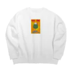 気ままに創作　よろず堂のフロート Big Crew Neck Sweatshirt