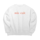 イエネコのmie cuit ミキュイ〜半生〜 Big Crew Neck Sweatshirt