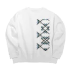 魚風商店の景色の宝石 Big Crew Neck Sweatshirt