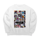 AMINOR (エーマイナー)のWall Stickers Big Crew Neck Sweatshirt