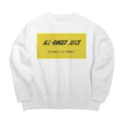 Les survenirs chaisnamiquesのAll-Ranged Juice 2002 ver.-Logo Big Crew Neck Sweatshirt