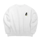 mikudonのペンギンくん(ひかえめver) Big Crew Neck Sweatshirt