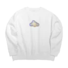 まふゆ村の偏光の雲☁️ Big Crew Neck Sweatshirt