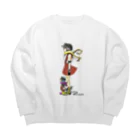 CHIKAME GOODSのエレクトリックガール Big Crew Neck Sweatshirt