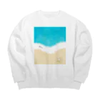 OkiwaiiのマリンTime Big Crew Neck Sweatshirt