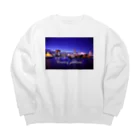 photo-kiokuの横浜夜景１ Big Crew Neck Sweatshirt