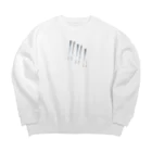 ﾂ--ﾂ--ﾂ--のlight Big Crew Neck Sweatshirt