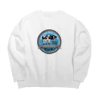 U.S.A.T.のFRESH MILK フレッシュミルク Big Crew Neck Sweatshirt